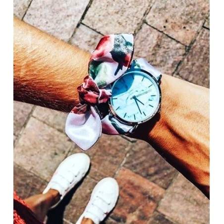 RELOJ DULCE PRIMAVERA PLATA