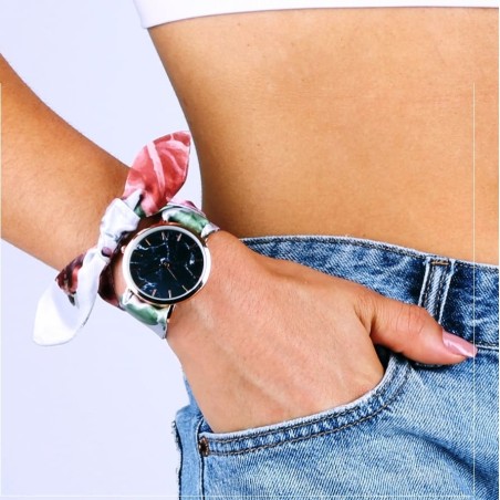 MONTRE DOUX PRINTEMPS GOLD