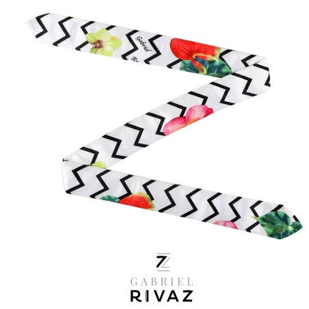 PULSERA DE SEDA FLORES DE...