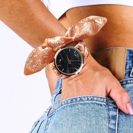 BRACELET BANDANA EN SOIE