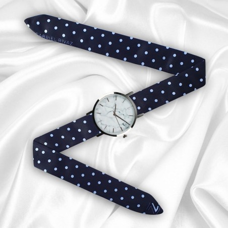 MONTRE POIS BLANC ARGENT