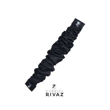 BRACELET CHOUCHOU NOIR EN SOIE