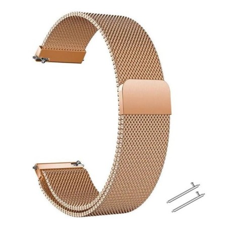 BRACELET MAILLE MILANAISE DORÉ