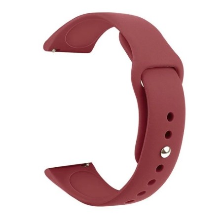 BRACELET SILICONE BORDEAU