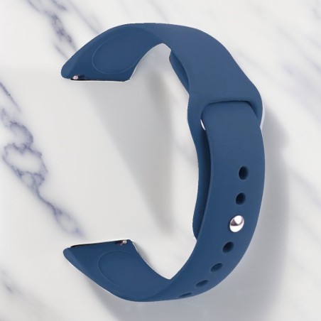 BRACELET SILICONE BLEU MARINE
